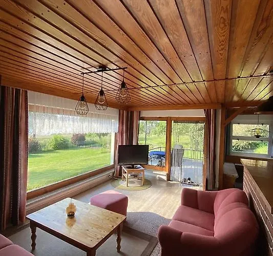 Idyllisches Ferienhaeuschen Am Faulenrost